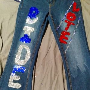 Biden vote jeans
